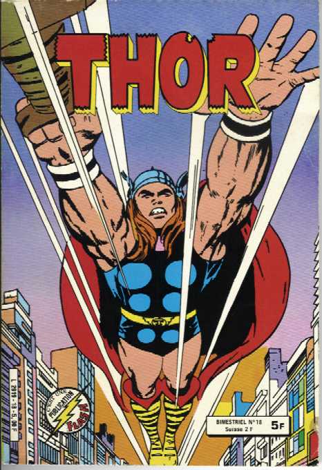 Scan de la Couverture Thor n 18